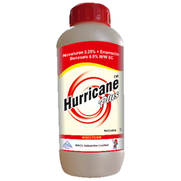 Hurricane Plus (Novaluron 5.25 + Emamectin Benzoate 0.9 SC)