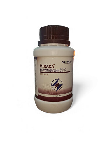 Miraca | Emamectin Benzoate 5SG| Insecticide | 250gm